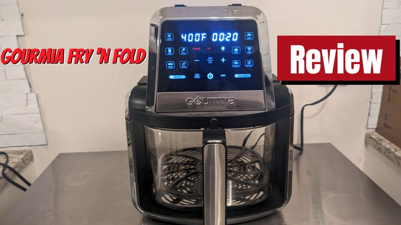 Gourmia Digital Air Fryer Review, Fry ‘N Fold