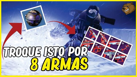 DESTINY 2 │ PEGUE 8 ARMAS EXCLUSIVAS EM EUROPA!