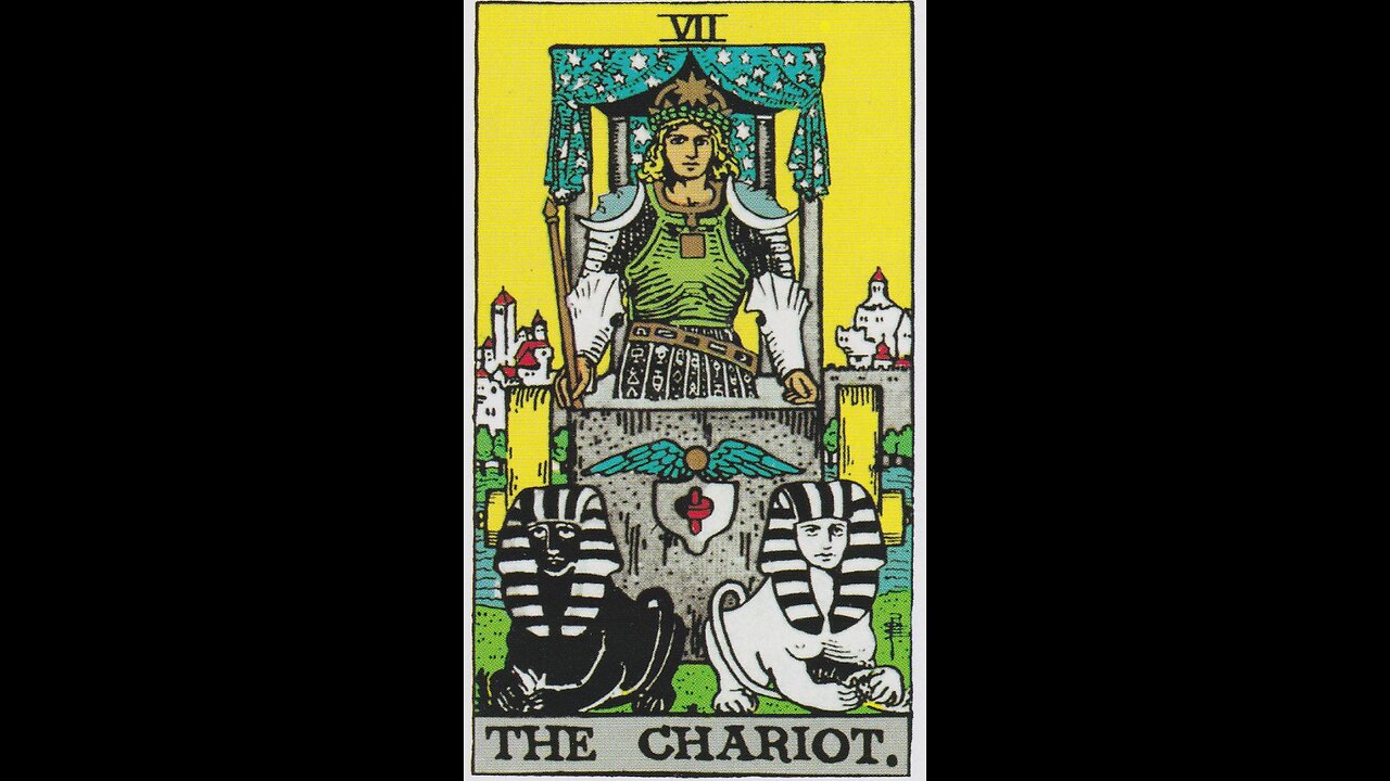 Rider-Waite Tarot Major Arcana: The Chariot