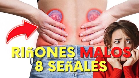 8 SEñALES DE RIñONES MALOS Y QUE HACER AL RESPECTO