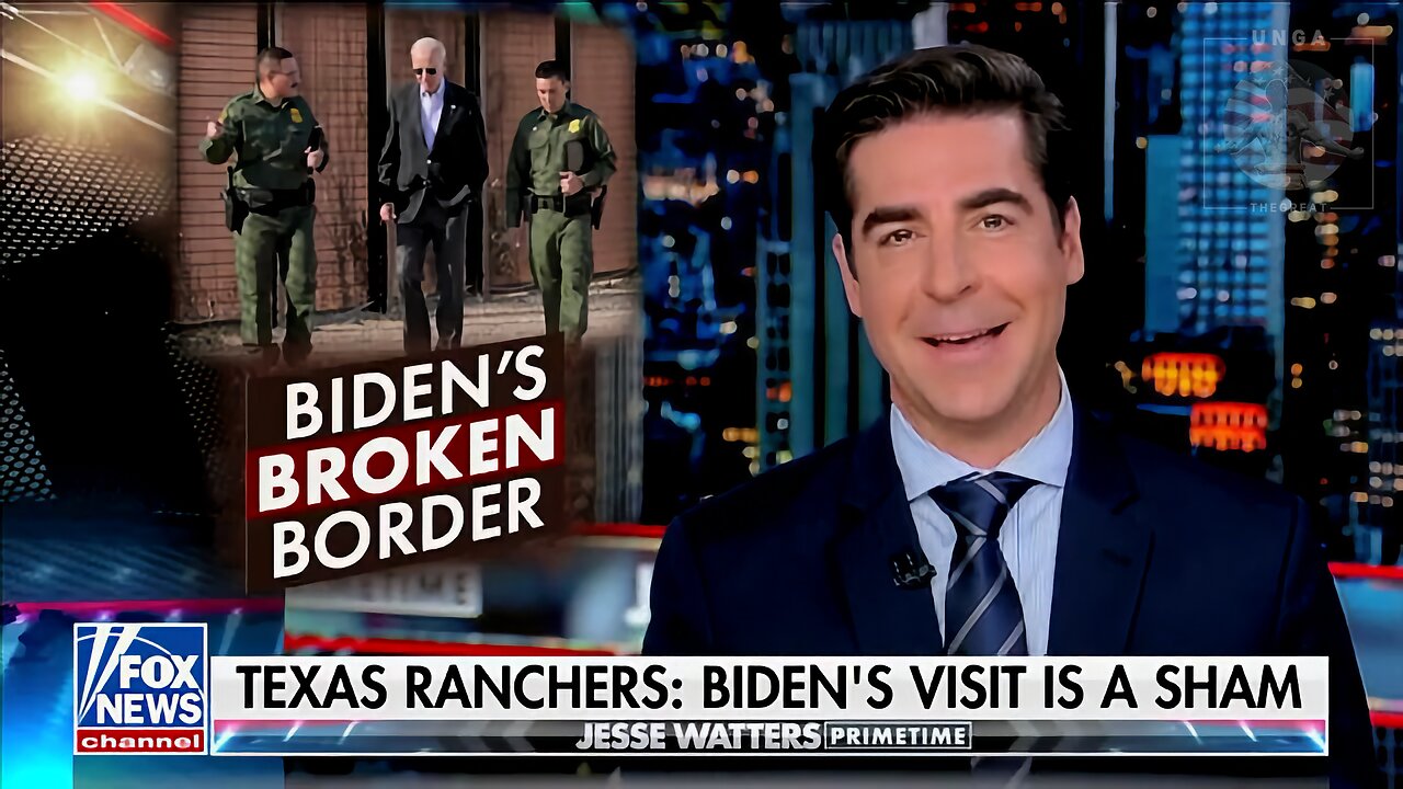 Watters: Biden Did a Photo Op Next to the Wall He Defunded