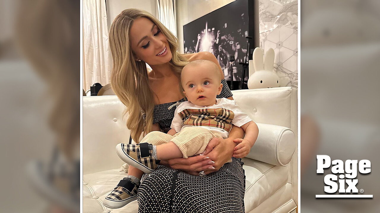 Paris Hilton claps back at 'sick' criticism of 'perfectly healthy' baby Phoenix's big head