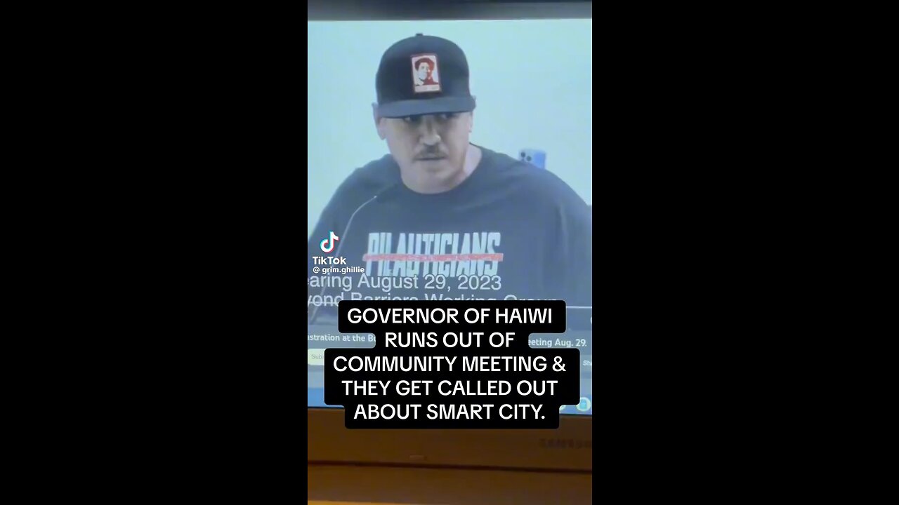 HI Governor Gets Called Out By The People!