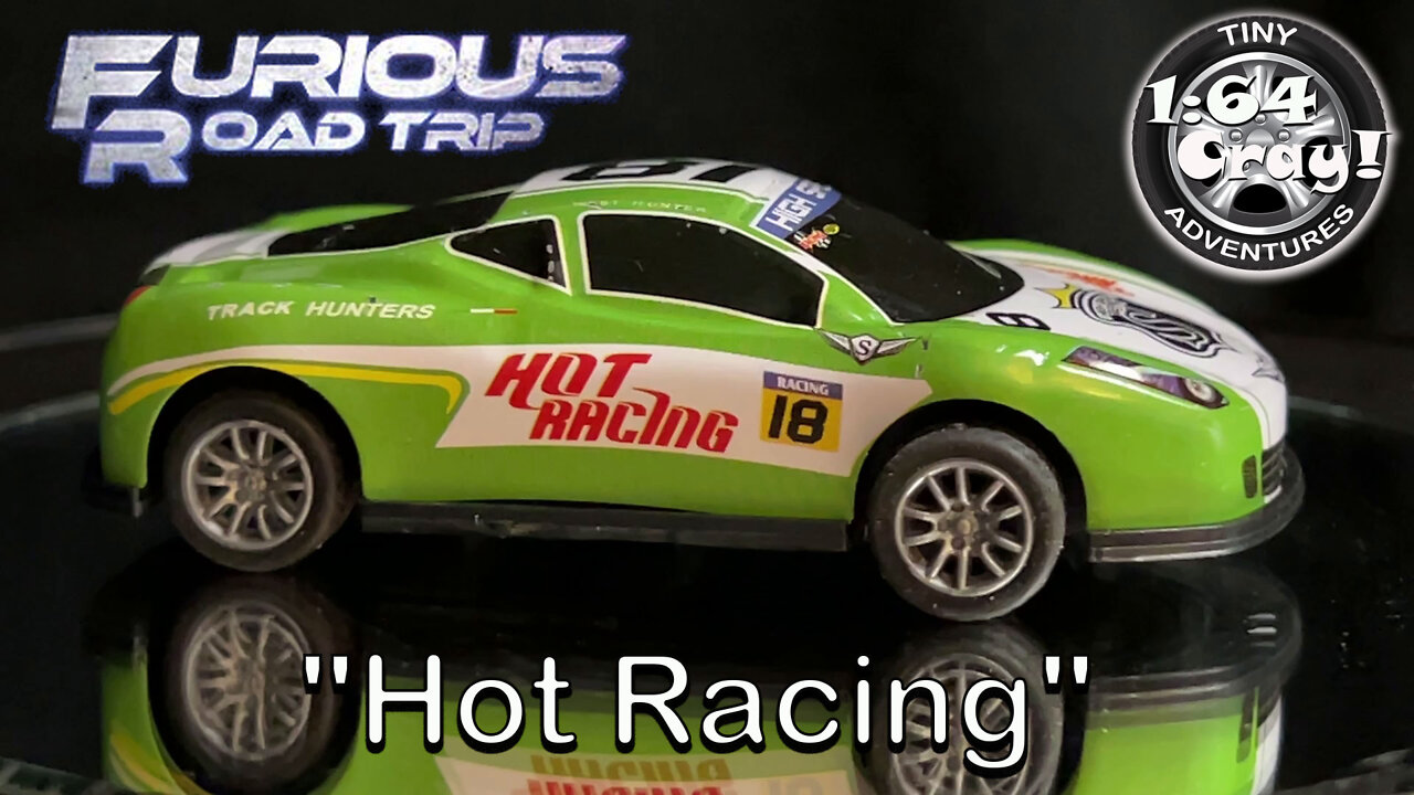 "Hot Racing" in Green- Model by Furious Road Trip