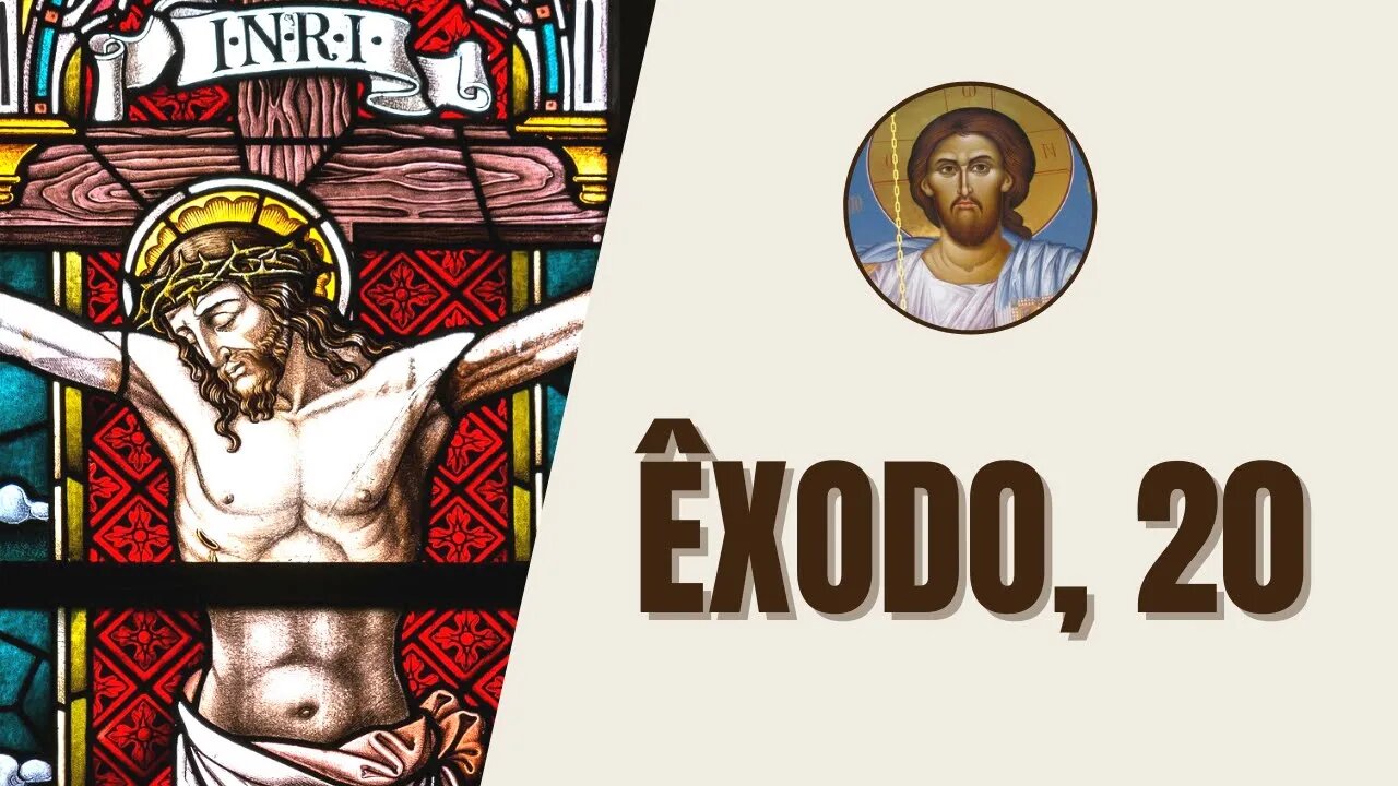 Êxodo, 20 - "Então Deus pronunciou todas estas palavras: Eu sou o Senhor, teu Deus"