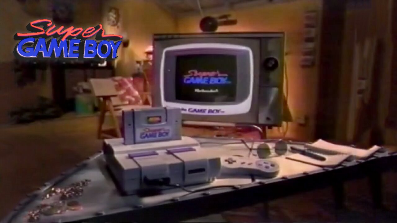 Nintendo "SUPER GAME BOY" Commercial (1994)