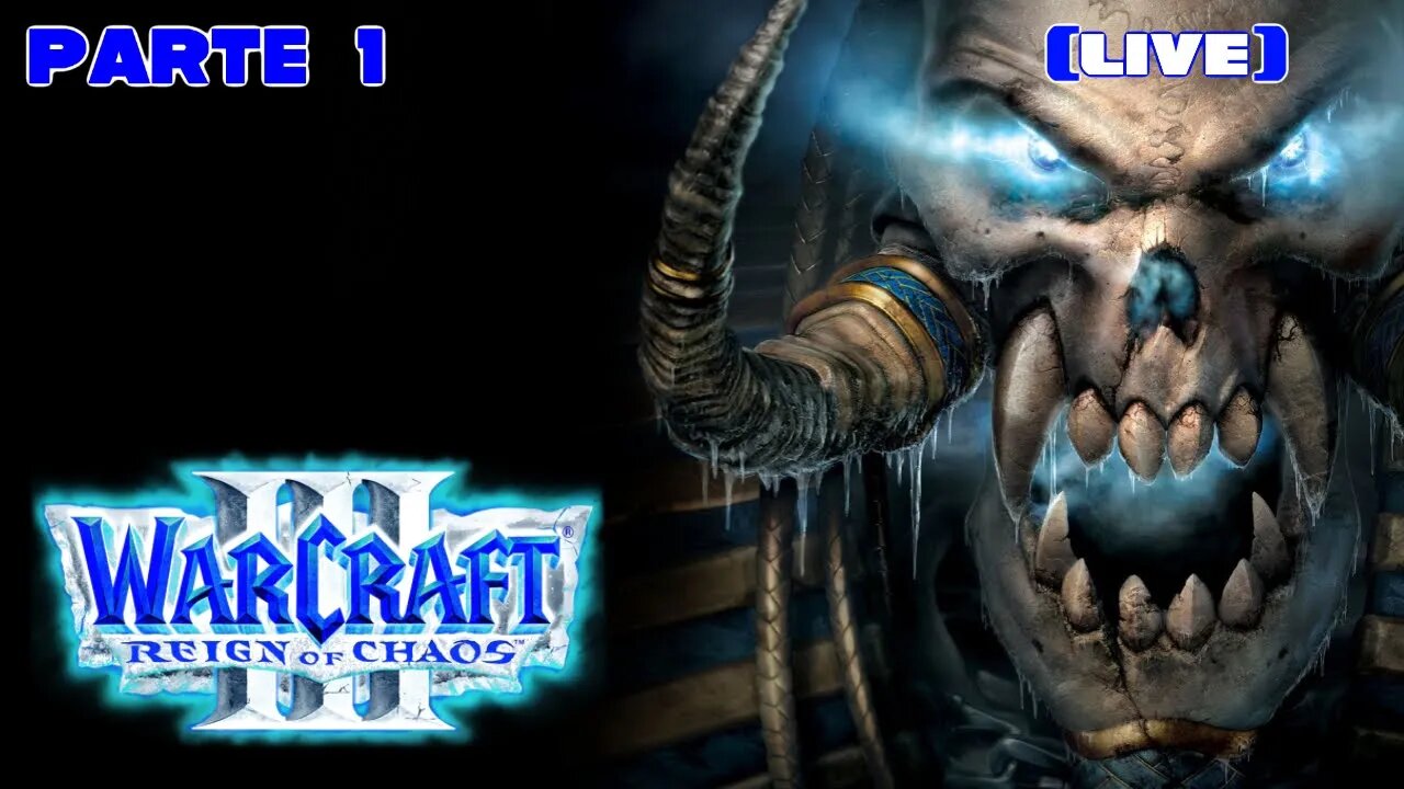 Warcraft 3 Reign of Chaos: Jogando em Live - Campanha dos Mortos (Parte 1) (Playthrough)