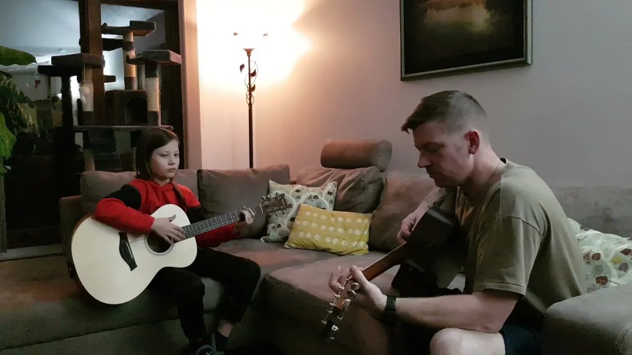 Father and Son Guitar