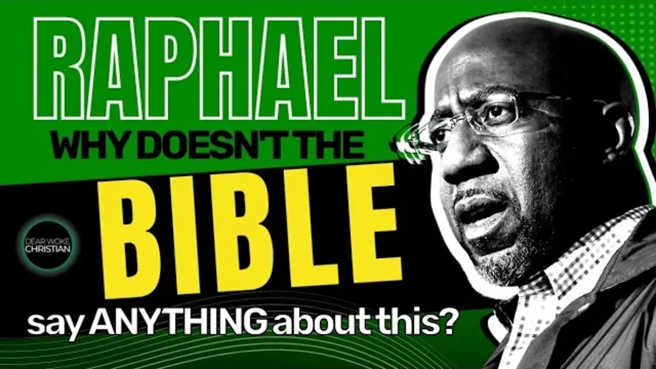 Raphael Warnock: "Why doesn't the Bible say anything about this?"