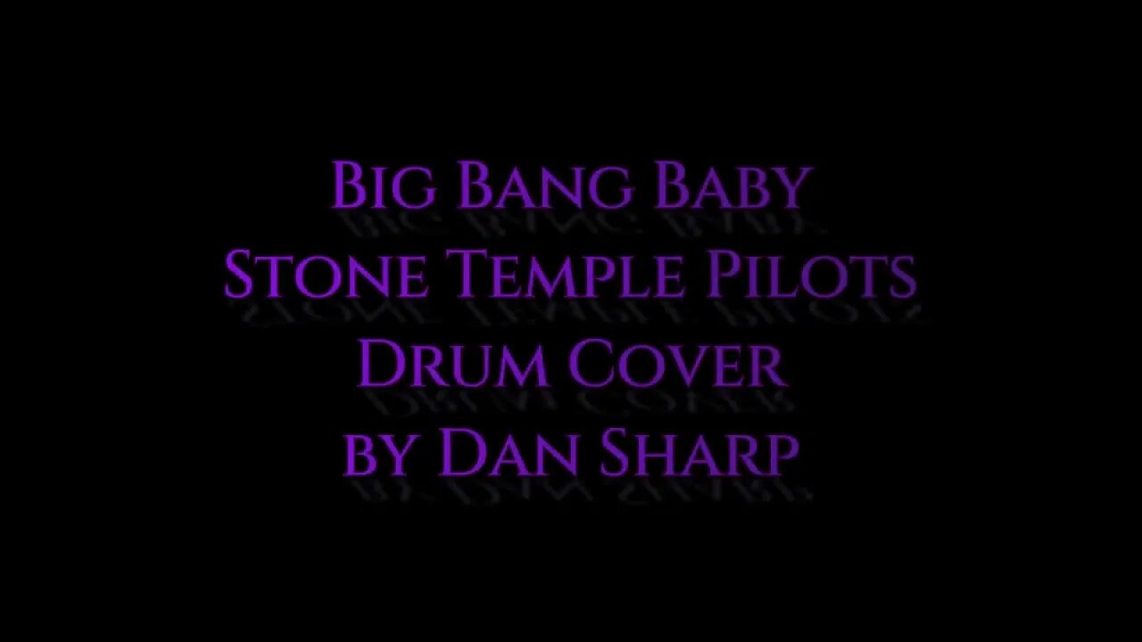 Big Bang Baby, Stone Temple Pilots #drumcover #stp Working This One still..