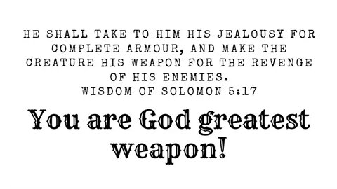Prophetic Word || You Are God Weapon! #godblessyou #chosenones