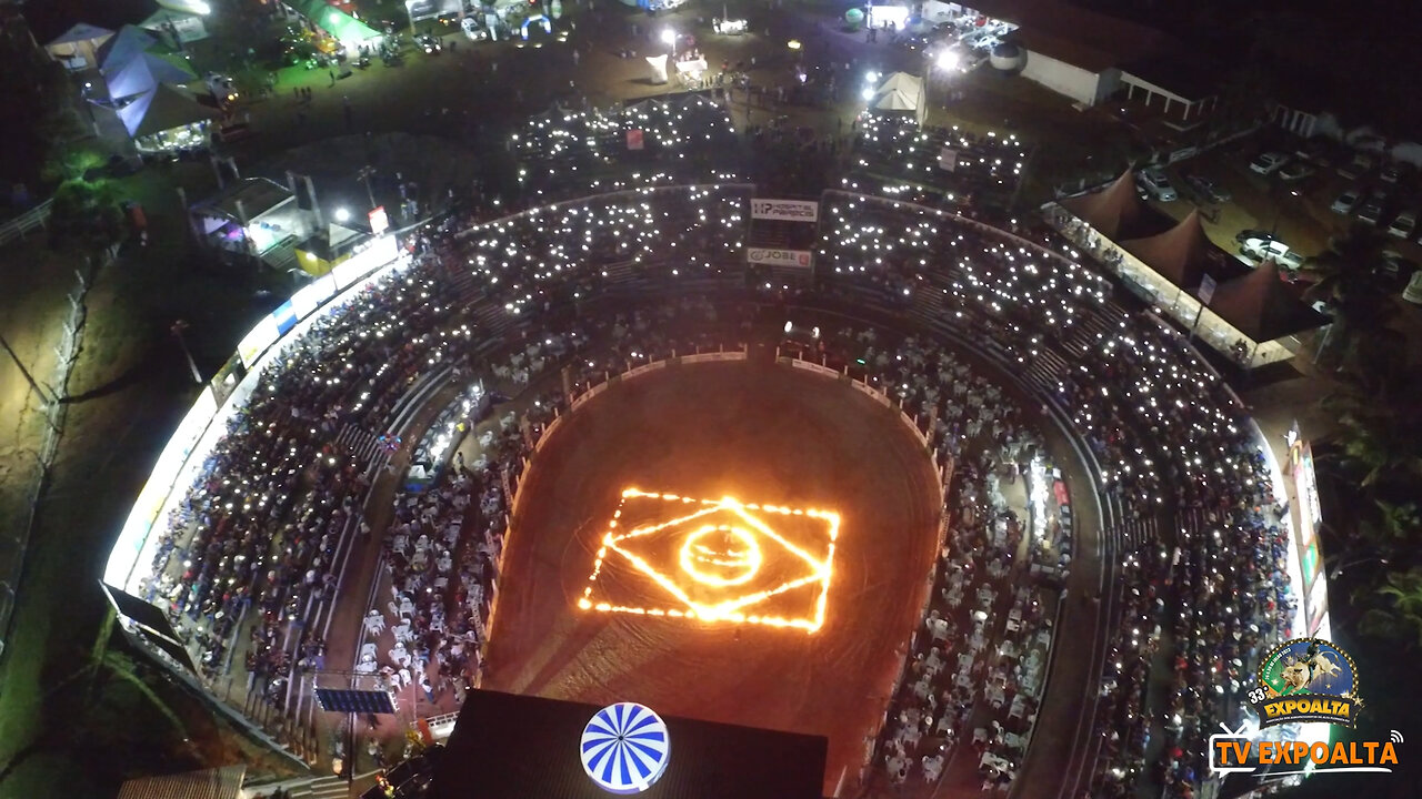 33ª Expoalta 2023 – Abertura de quinta feira com imagens Aéreas, VEJA!!