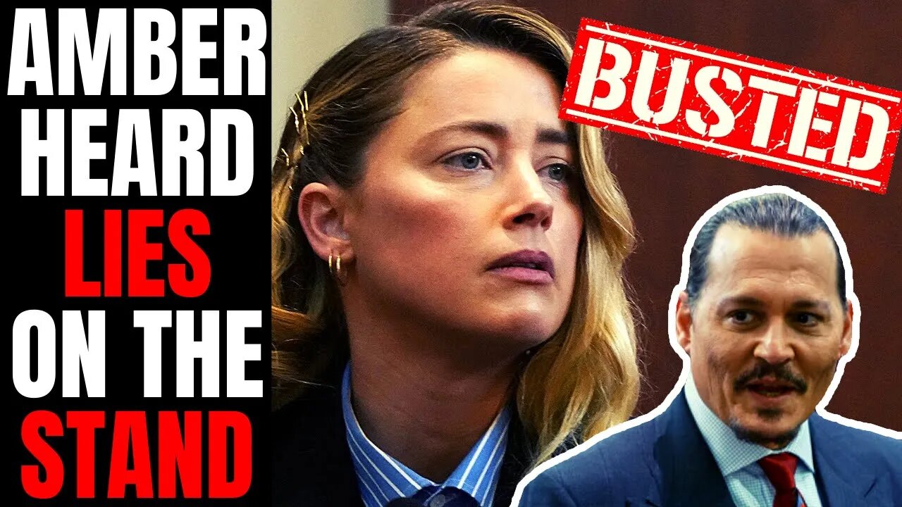 Amber Heard Takes The Stand And LIES About Johnny Depp! | Embarrassed After She Can't Even Fake Cry!