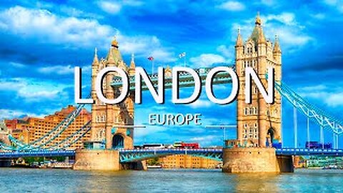 London (4K UHD) | Relaxing piano music with interesting video