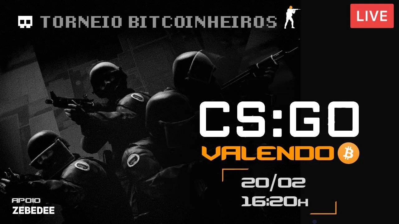 Primeiro Torneio Bitcoinheiros CS:GO Infuse