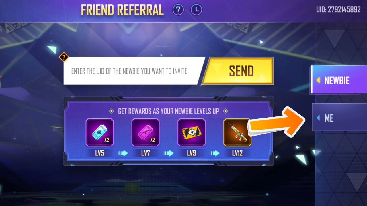 FRIEND REFERRAL EVENT FULL DETAILS para SAMSUNGA3A5A6A7J2J5J7S5S6S7S9A10A20A30