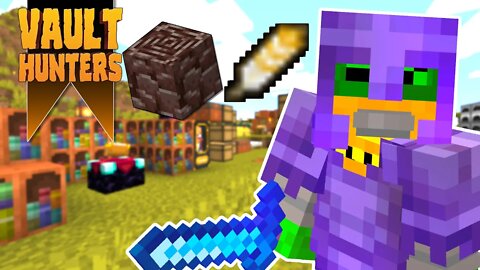 🔒 Fails, Fun, & Finally Geared 🔒| Vault Hunters Modded Minecraft EP. 4