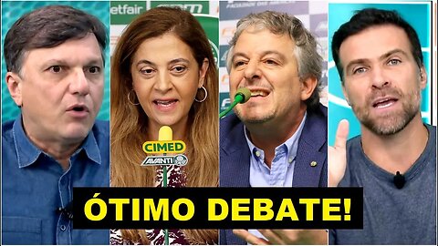 QUE DEBATE! "Quem NUNCA FEZ ISSO foi o Paulo Nobre! Cara, a Leila Pereira..." OLHA essa ANÁLISE!