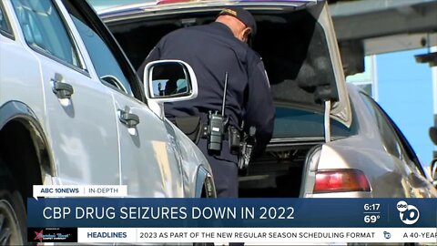 In-Depth: Why are drug seizures down along the San Diego-Mexico border in 2022?