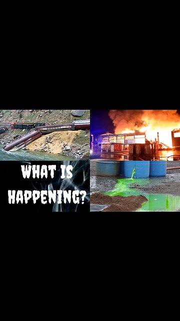The Truth about the Ohio Train Derailment, Chemical Spills, and Chemical Plant Fires #shorts