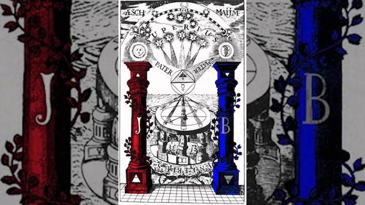 RED -BLUE Luciferian Symbolism