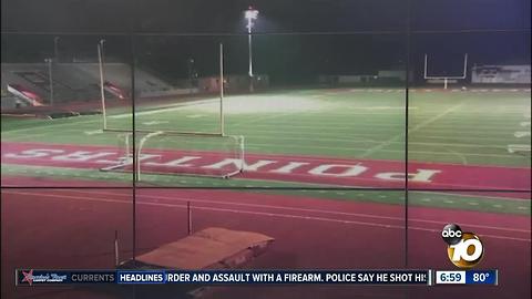 Lawsuit over high school stadium lights