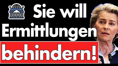 Justizbehinderung - von der Leyen will Europäische Staatsanwaltschaft behindern!🙈