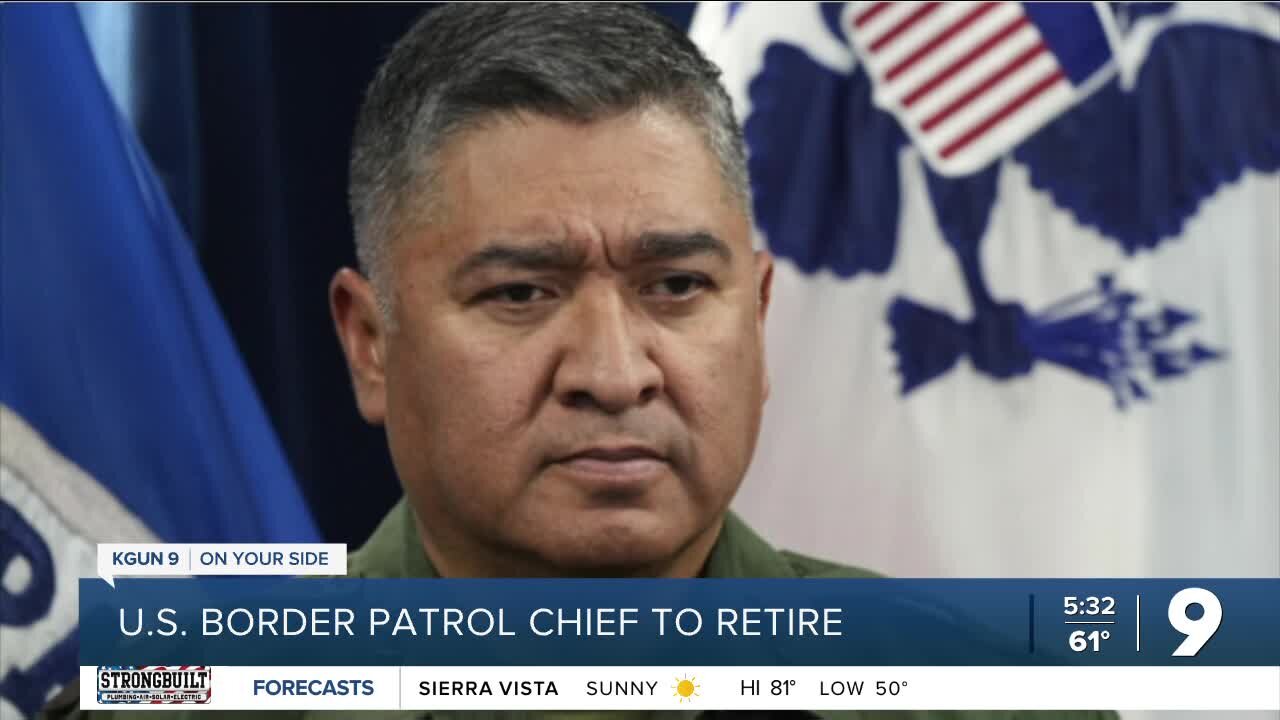 US Border Patrol chief is retiring after seeing through end of Title 42