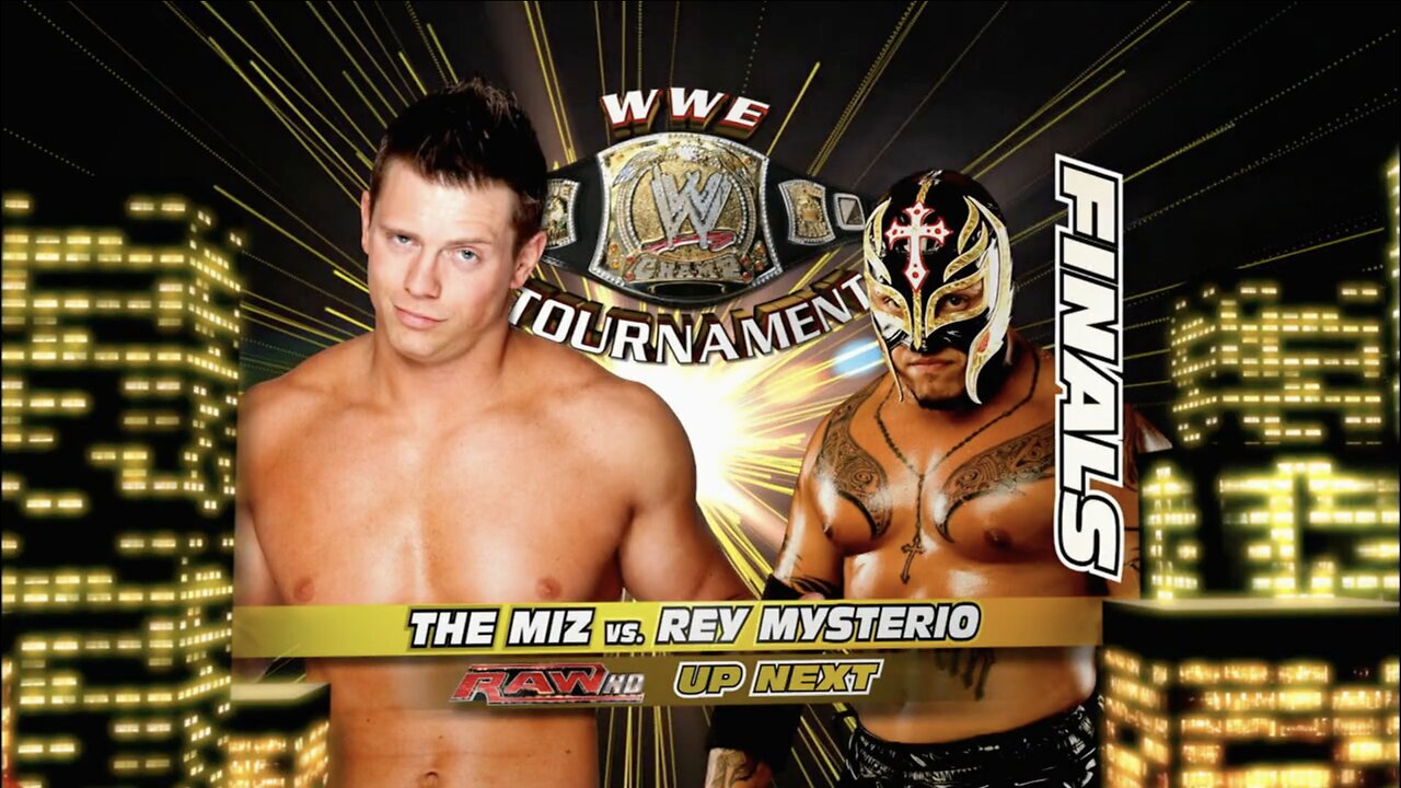 The Miz vs Rey Mysterio - WWE Championship Tournament Final Round (Full Match)