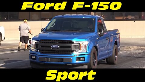 Ford F150 Sport Drag Racing Wednesday Night Drags