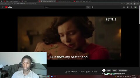 REACTION!!!My Best Friend Anne Frank | Official Trailer | Netflix
