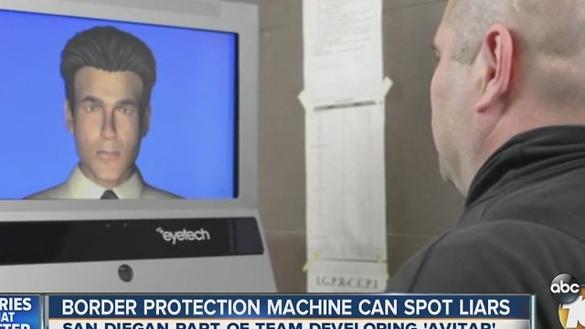 Border protection machine can spot liars