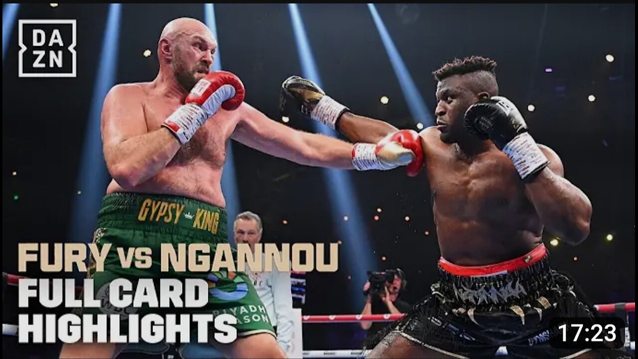 Tyson Fury vs. Francis Ngannou | Full Card Highlights