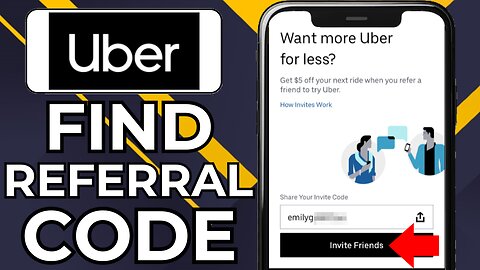 HOW TO FIND UBER REFERRAL CODE