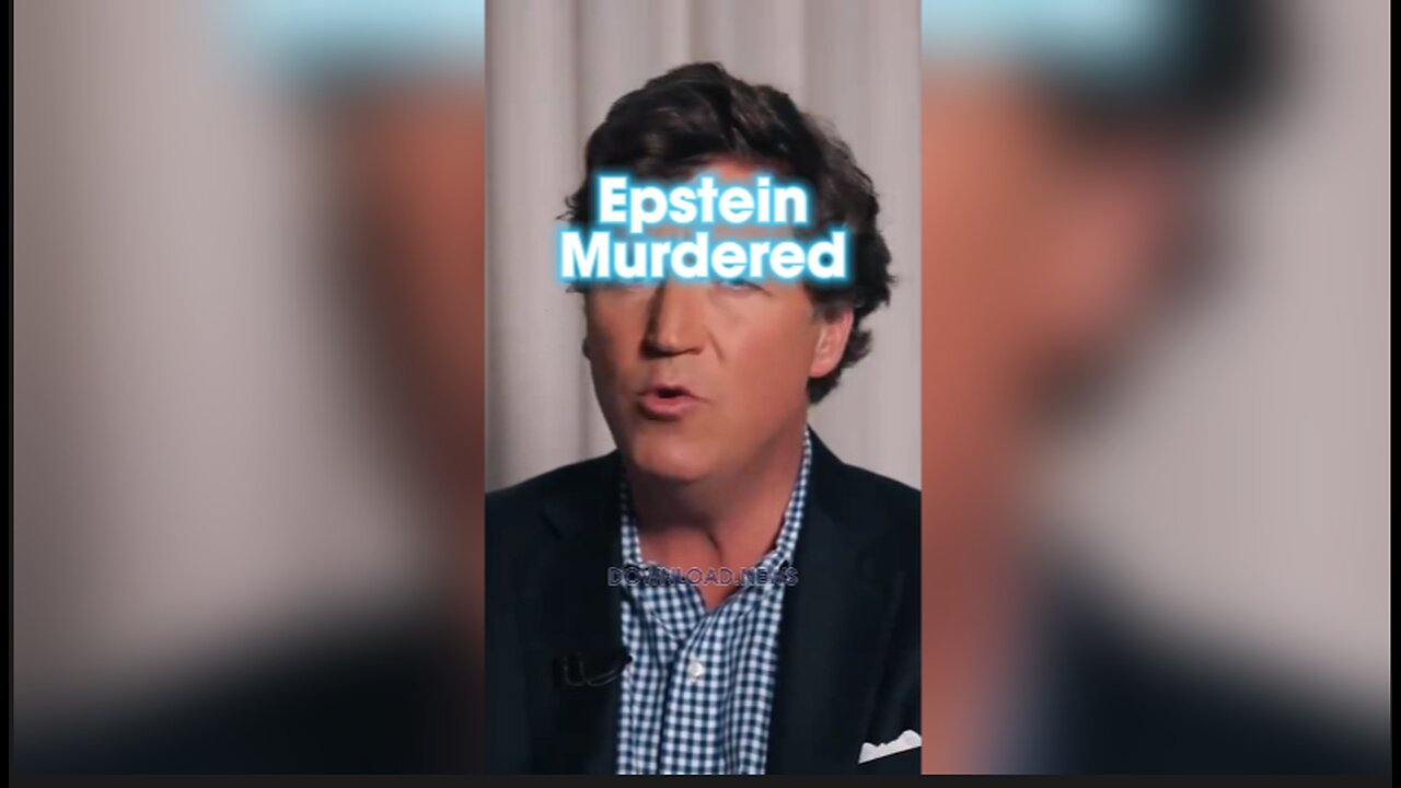 Tucker Carlson: Epstein Was Murdered & The Deep State is Covering it up - 1/4/24