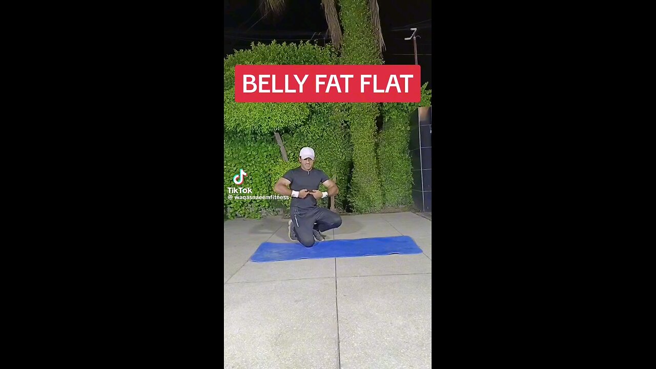 Belly fat reduce exercise