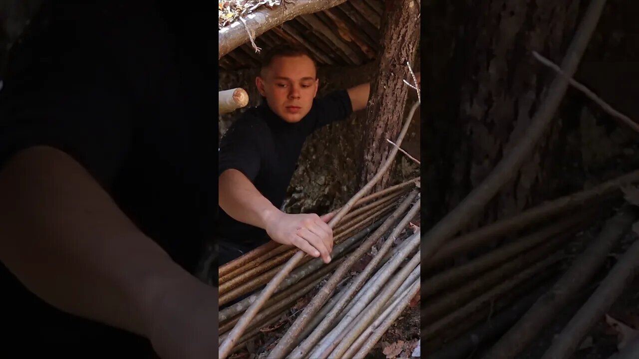 Bushcraft skills #bushcraft #survival #camping #forest #shorts Part 4
