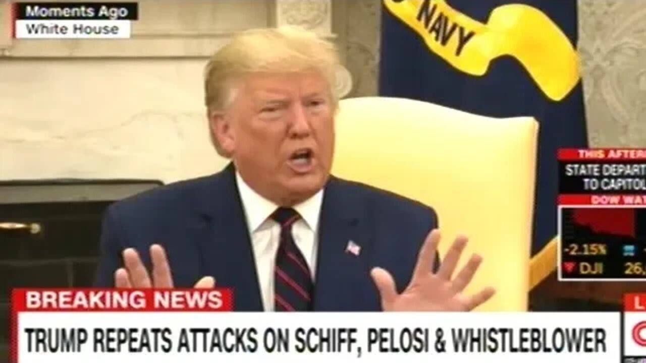 Trump "Adam Schiff Couldn't Carry Mike Pompeo's Jock Strap!"