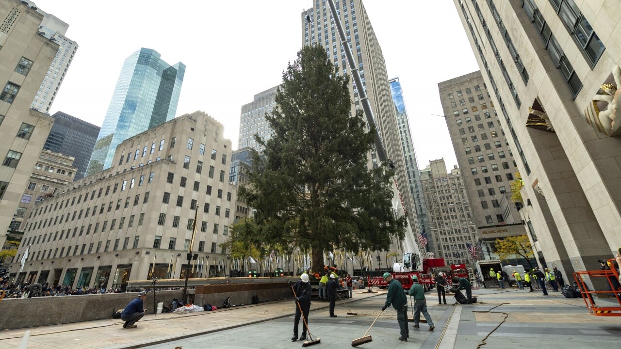 90th Annual Lighting Of The Rockefeller Center Christmas Tree