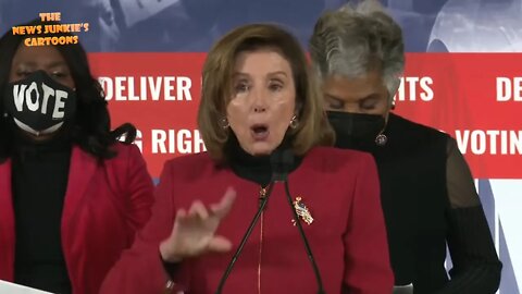 Pelosi: Founding Fathers have "tears in their eyes" that the filibuster is in the way...