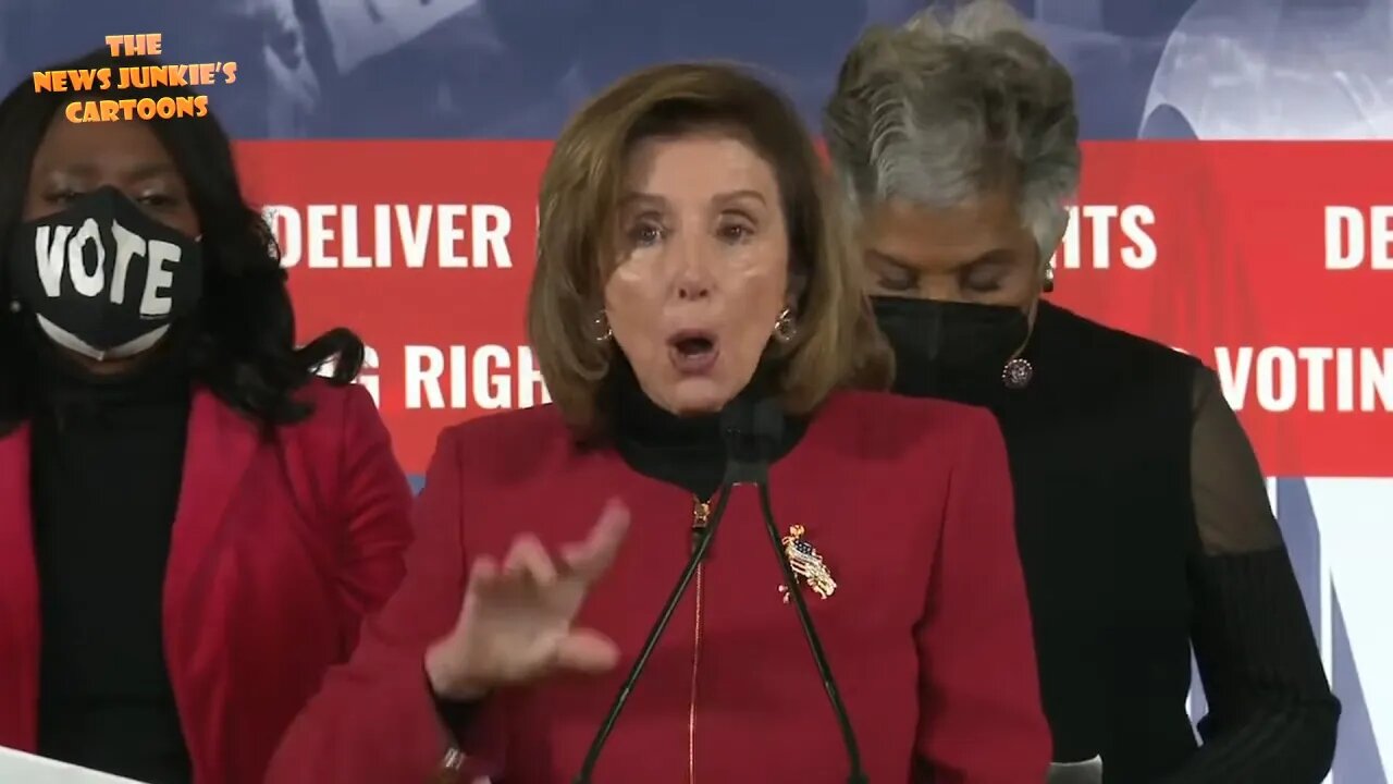 Pelosi: Founding Fathers have "tears in their eyes" that the filibuster is in the way...