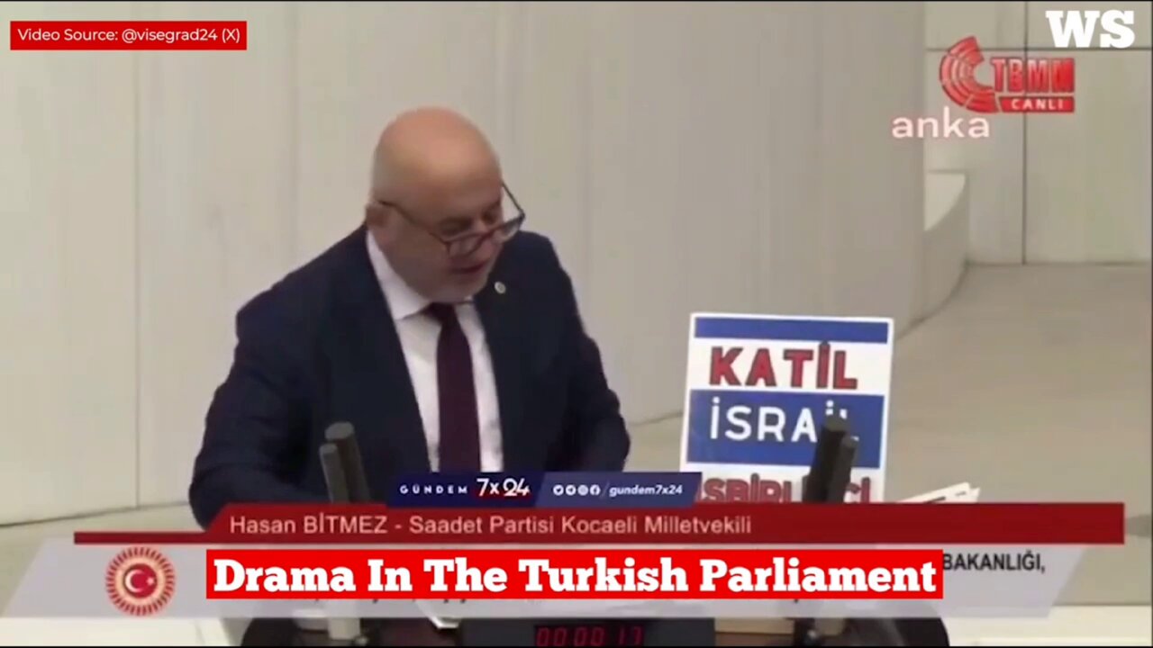 Turkish MP Hasan Bismet had a heart attack