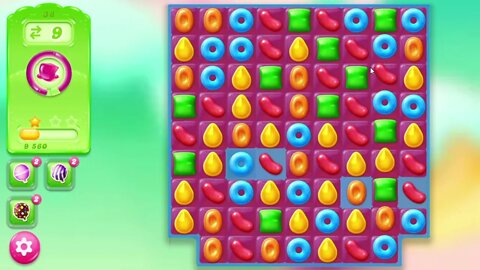Candy Crush Jelly Saga Level 38