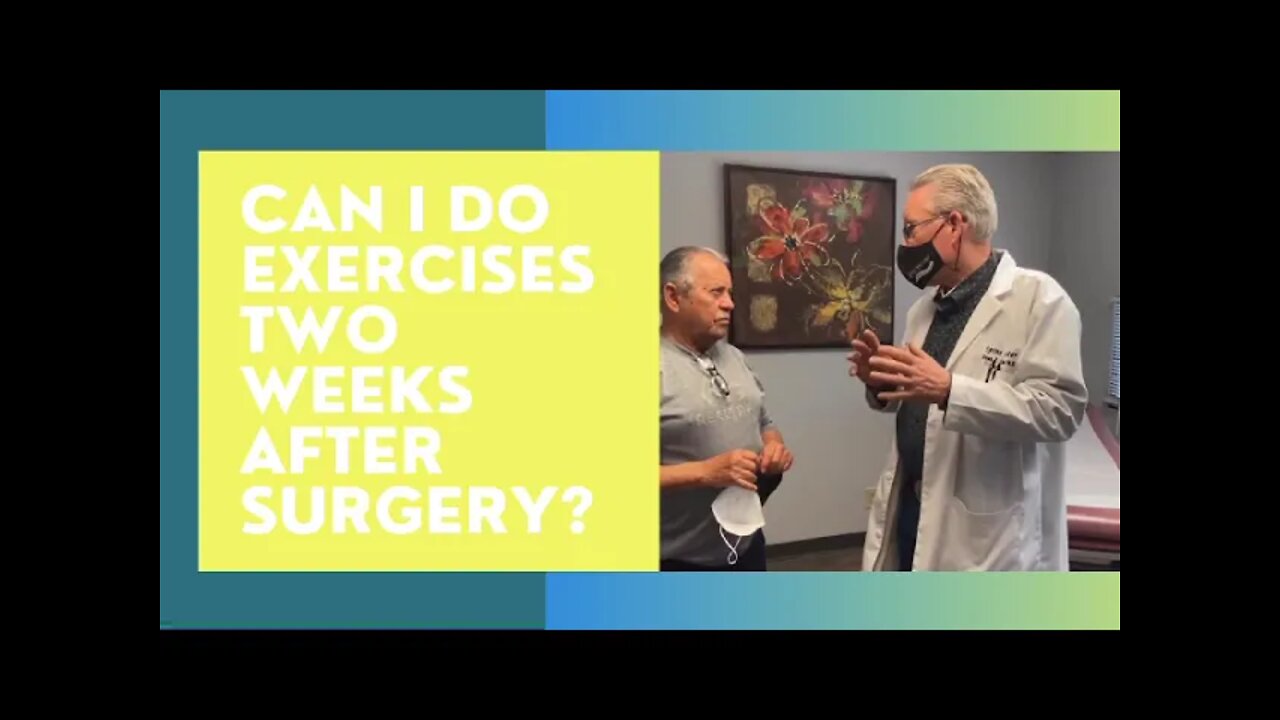 Post operation exercise question