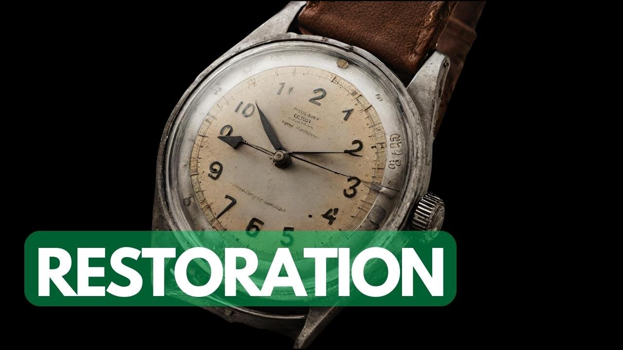 Restoration of a $100,000 Rolex GMT from 1958!