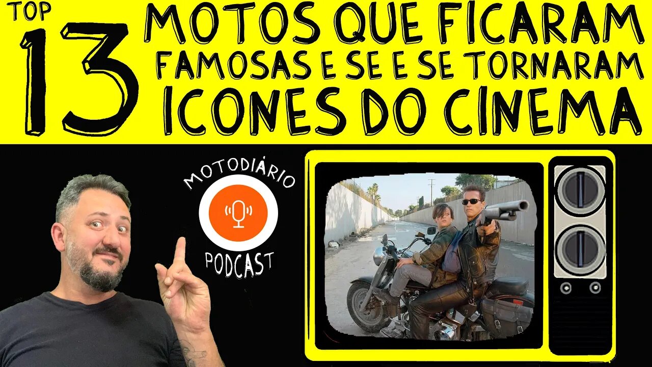 FILMES e MOTOS: TOP 13 motos que ficaram famosas em filmes AMERICANOS, se tornaram ÍCONES do CINEMA