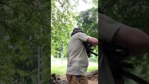 Testing the rebuild and refinished AK