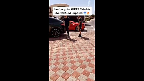 Lamborghini GIFTS Tate his own $2.3M SUPERCAR🥶🔥