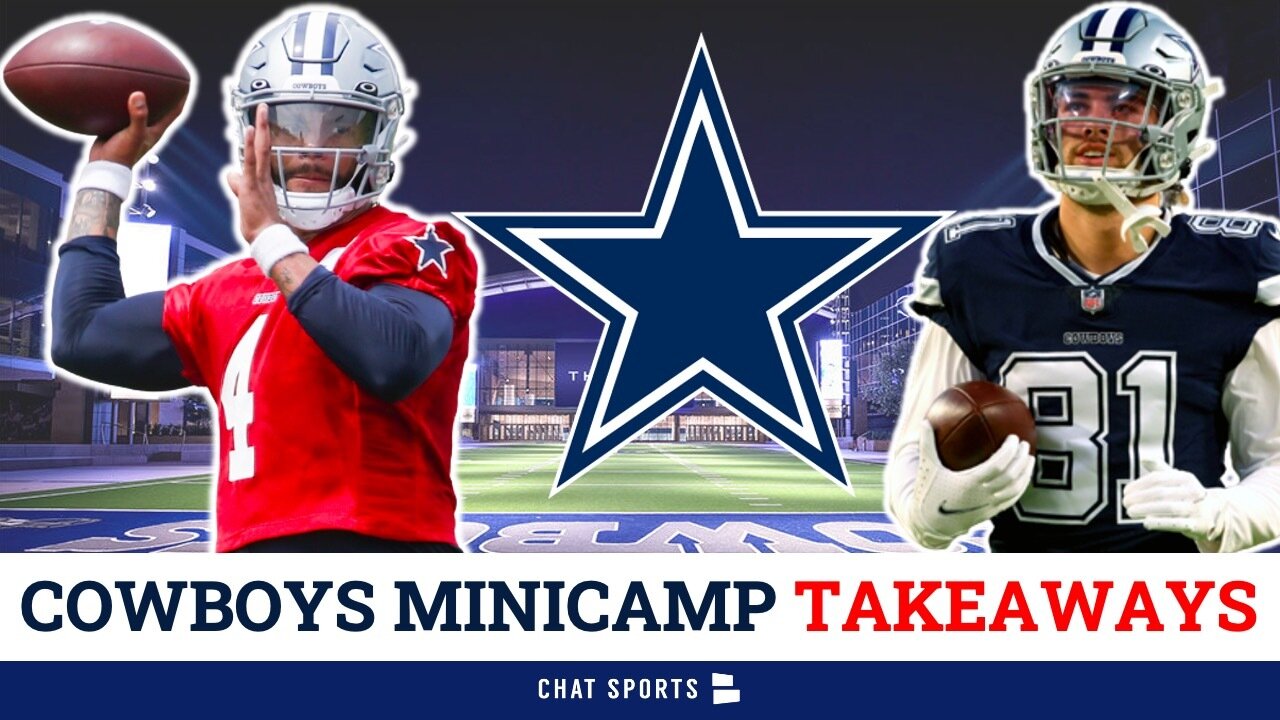 Cowboys Minicamp Takeaways Led By Dak Prescott’s Health