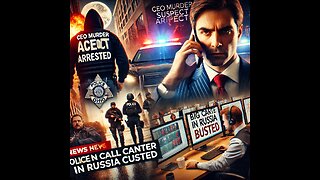 CEO murder suspect arrested. Police in Ohio comment on hate crimes. Big call center in Russia busted